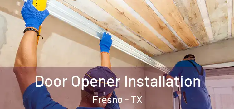  Door Opener Installation Fresno - TX
