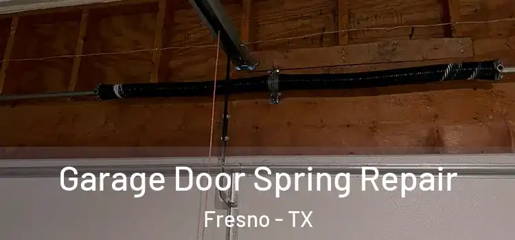  Garage Door Spring Repair Fresno - TX
