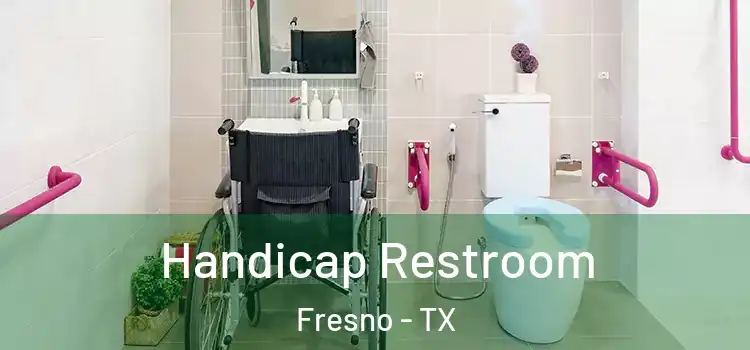 Handicap Restroom Fresno - TX